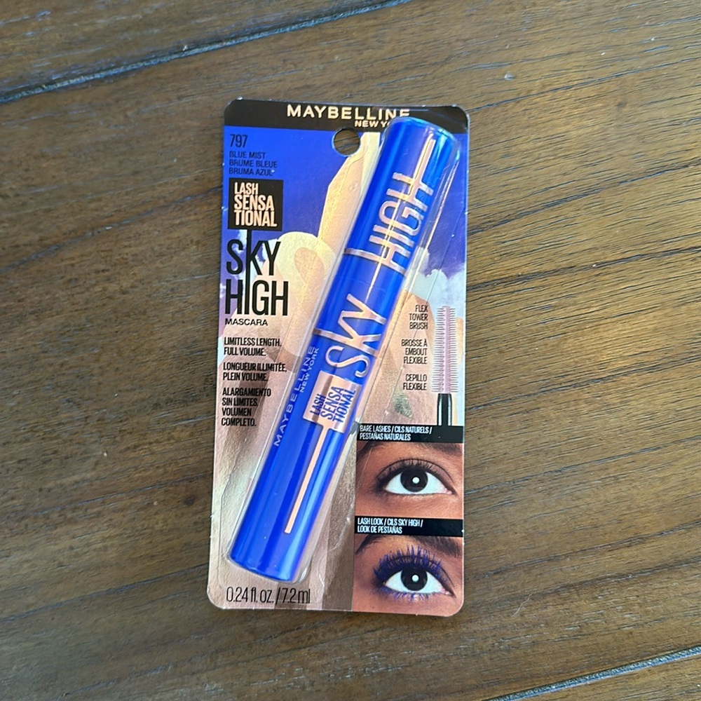 Maybelline Sky High Lash Sensational Mascara Blue Mist New In Box